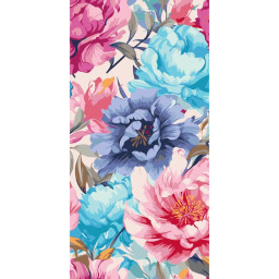 Картина по номерам "Цветная весна" Art Craft 13069-AC 40x80 см