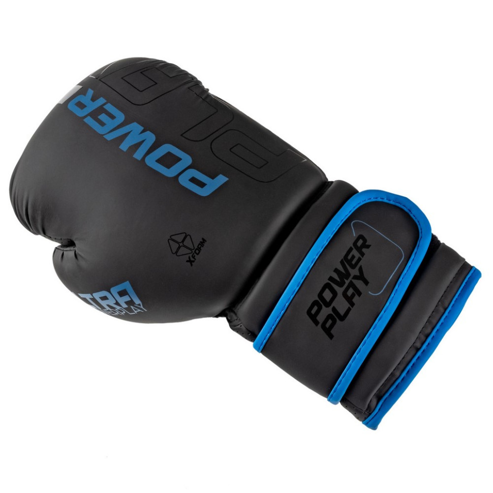 Боксерські рукавиці 3024 Ultra Mat PowerPlay PP_3024_8oz_Bl/Navy, розмір 8 унцій