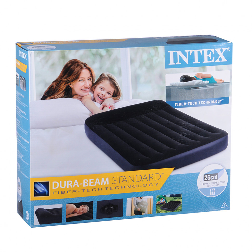 Надувной матрас Intex 64142 137х191х25 см.