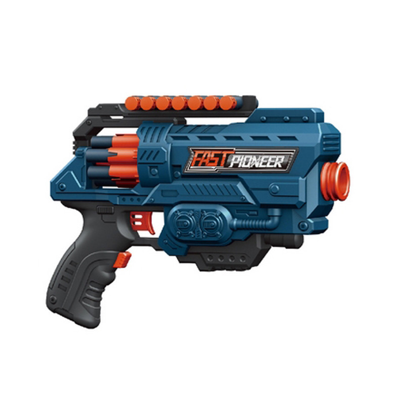 Детский игрушечный пистолет-автомат Blaster BIG929 на батарейках
