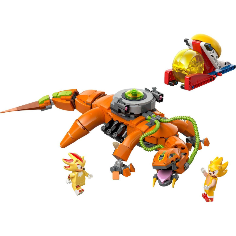 Конструктор LEGO Sonic Super Shadow vs. Biolizard 77003, 419 деталей