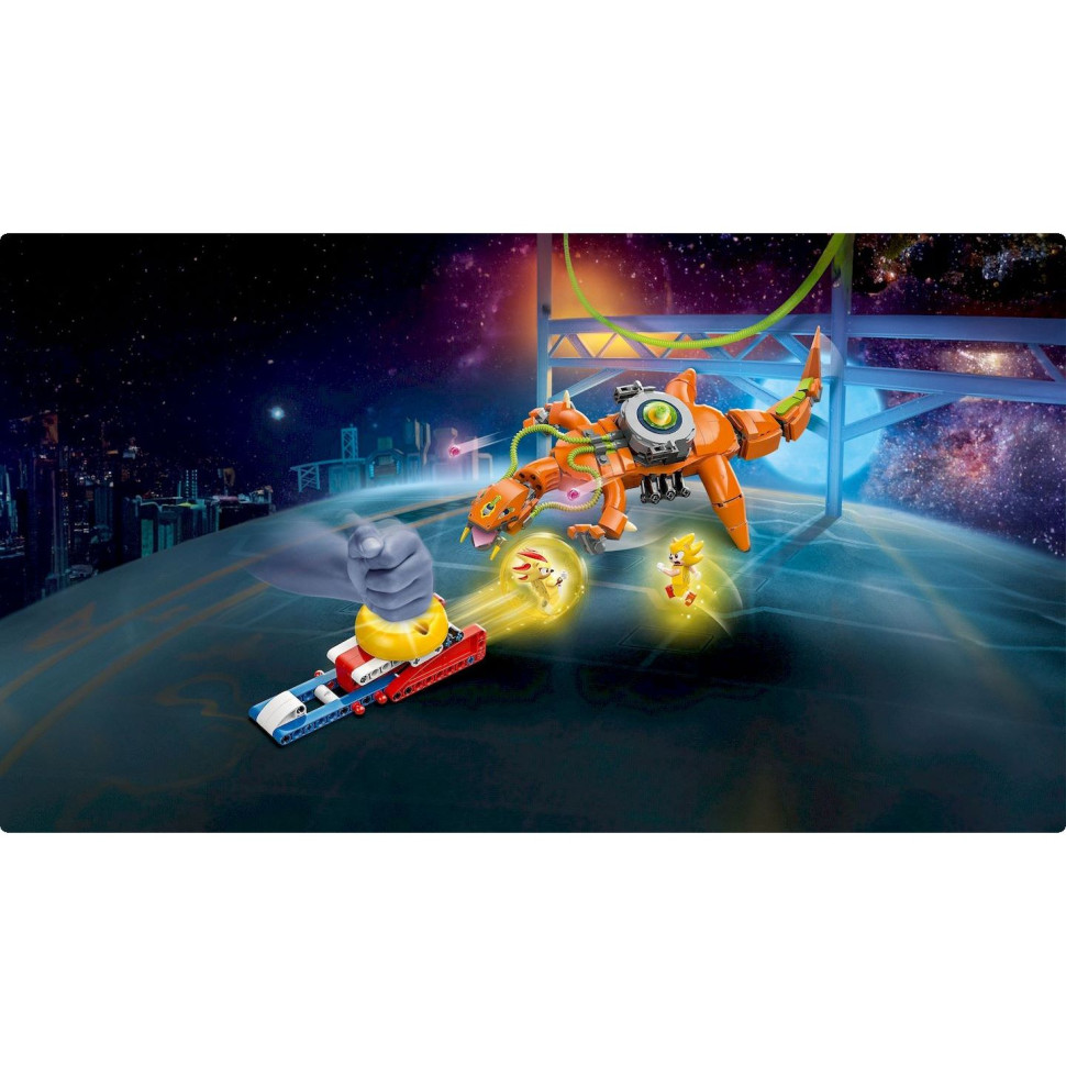 Конструктор LEGO Sonic Super Shadow vs. Biolizard 77003, 419 деталей