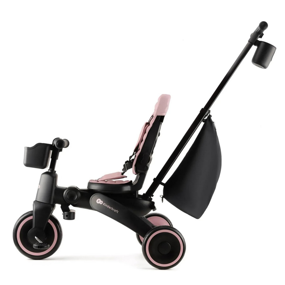 Дитячий триколісний велосипед Jazz 2 Kinderkraft KRJAZZ02PNK0000 Pink