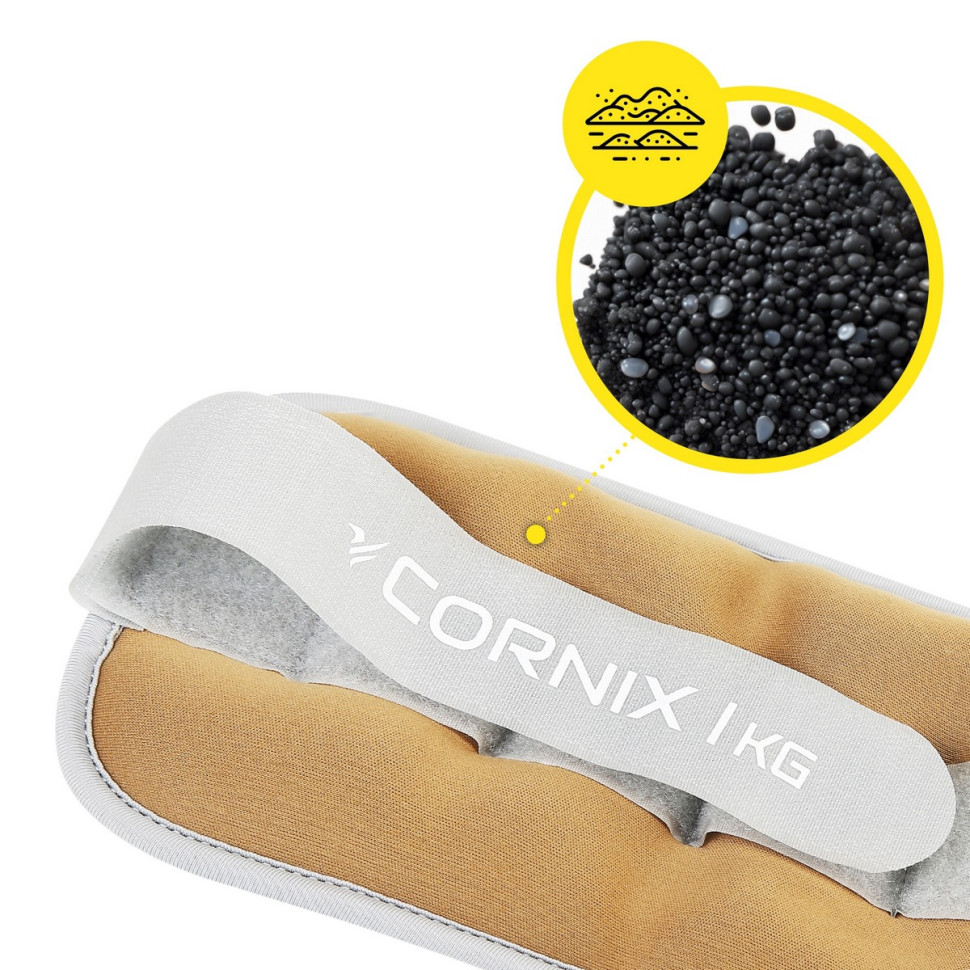 Обважнювачі-манжети для ніг і рук Cornix XR-0355, 2 x 1 кг