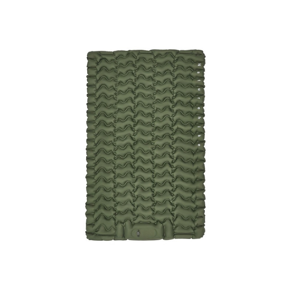 Матрац подвійний CNK2550WS019 Naturehike 6977465869616, 65 мм, зелений