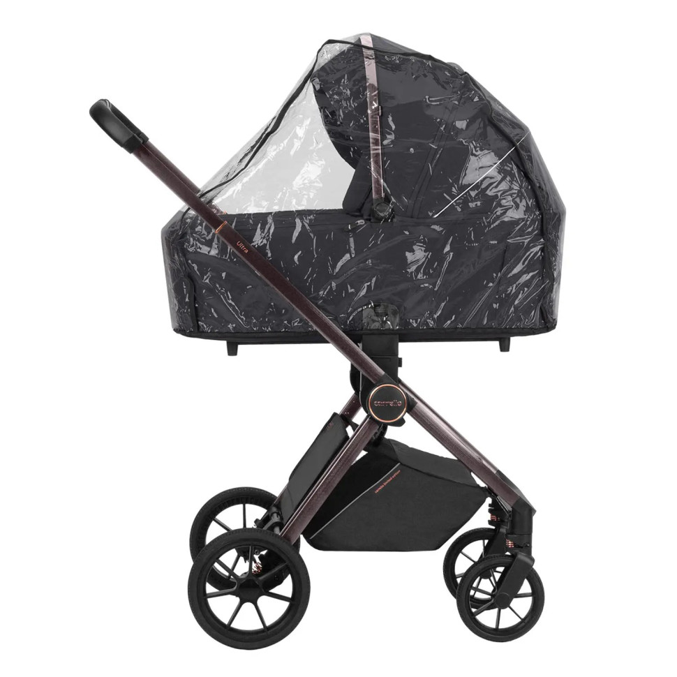 Коляска универсальная Ultra CARRELLO CRL-6525 Night Black 2024, 2 в 1