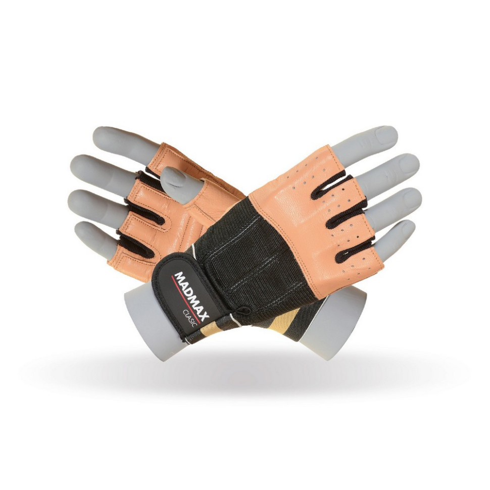 Рукавички для фітнесу MadMax MFG-248-Brown_S, S
