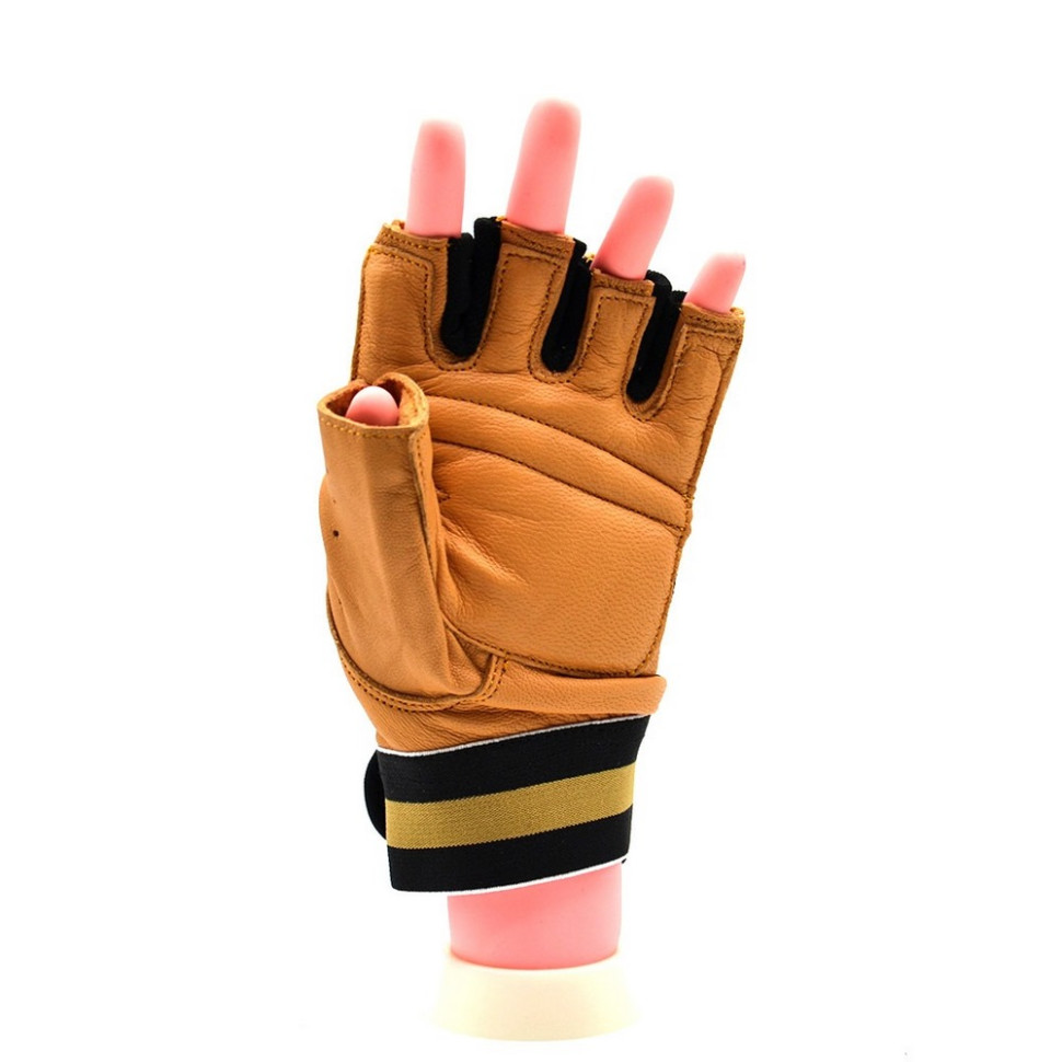 Рукавички для фітнесу MadMax MFG-248-Brown_S, S