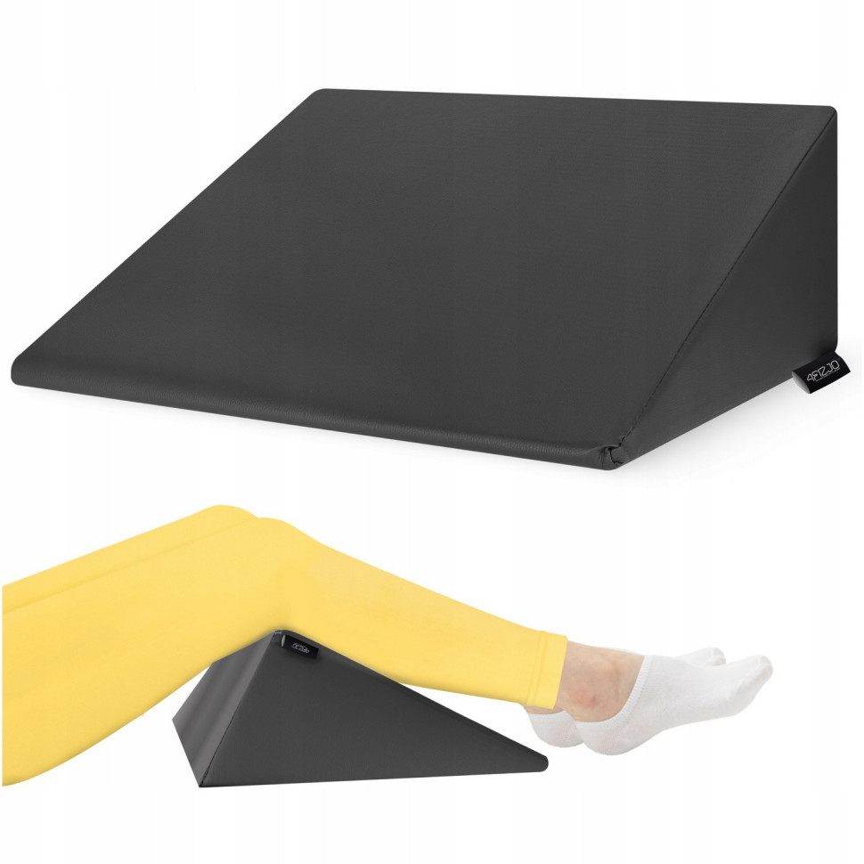 Клин для реабілітації та масажу 4FIZJO P-5905973403047 Black 40 x 50 x 20 см