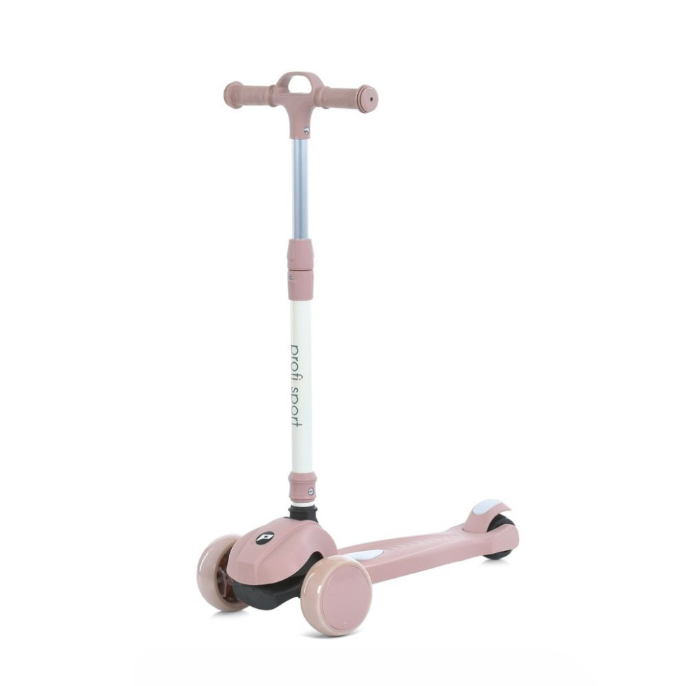 Самокат дитячий триколісний Bambi JR3-138-P, колеса зі світлом