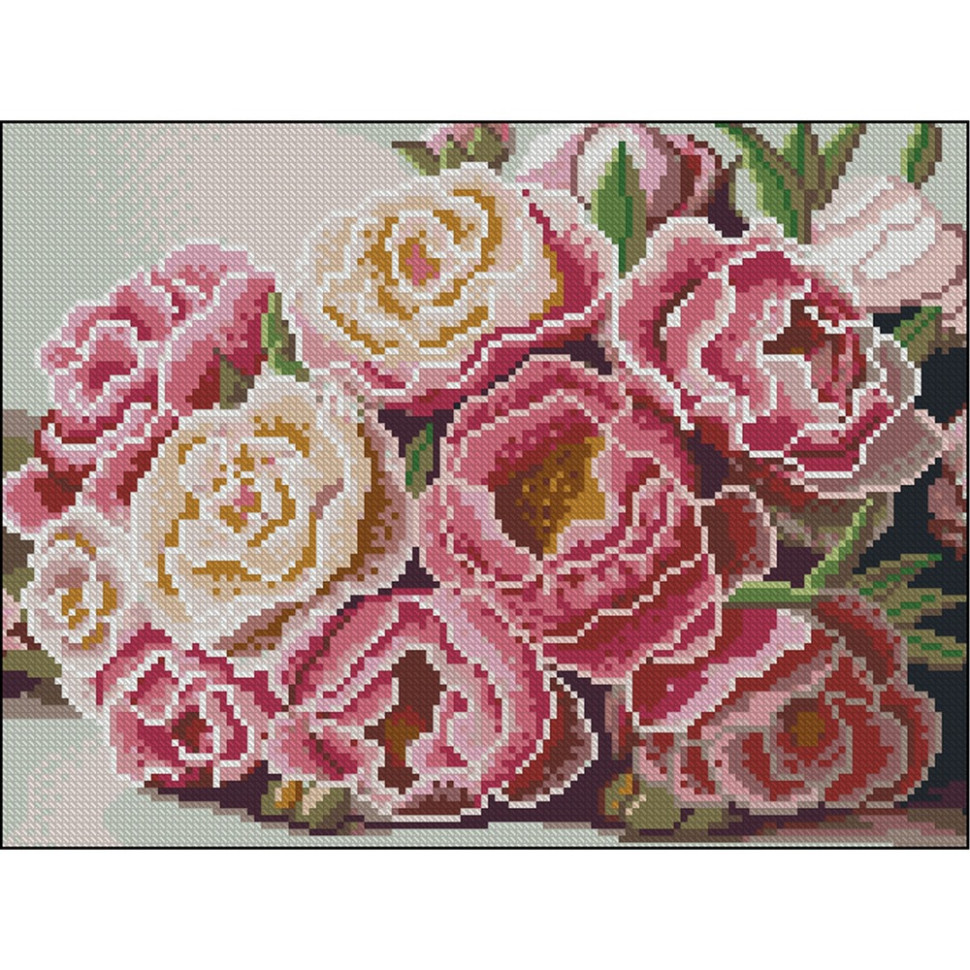 Алмазна мозаїка без підрамника 