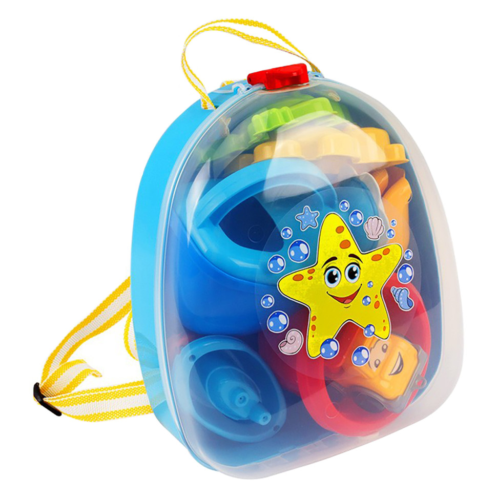 Набір для гри в пісочниці ТехноК 8881TXK рюкзачок