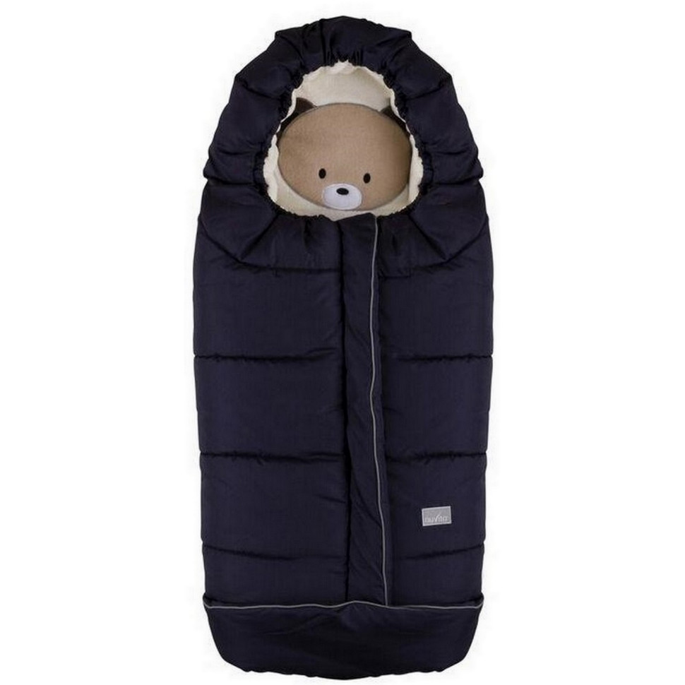 Зимний конверт NUVITA 9605 СUCCIOLI JUNIOR синий/медвежонок/бежевый NV9605CUCCIOLOJRBLUE