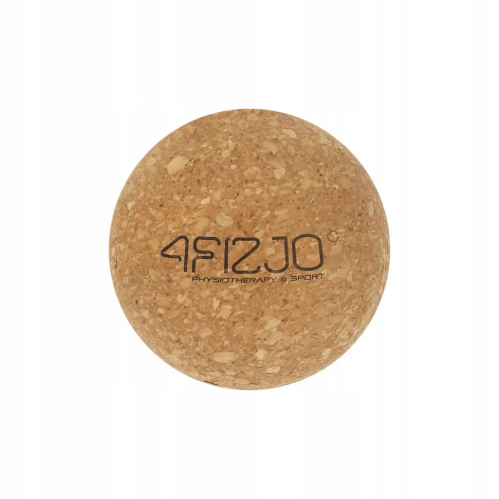 Массажный мяч Lacrosse Ball Cork 4FIZJO 4FJ0567, 6.5 см
