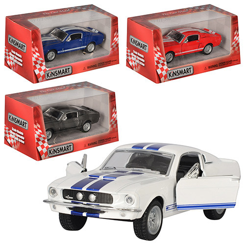 Машинка Ford Selby GT-500 1967 Kinsmart KT5372W інерційна, 1:38