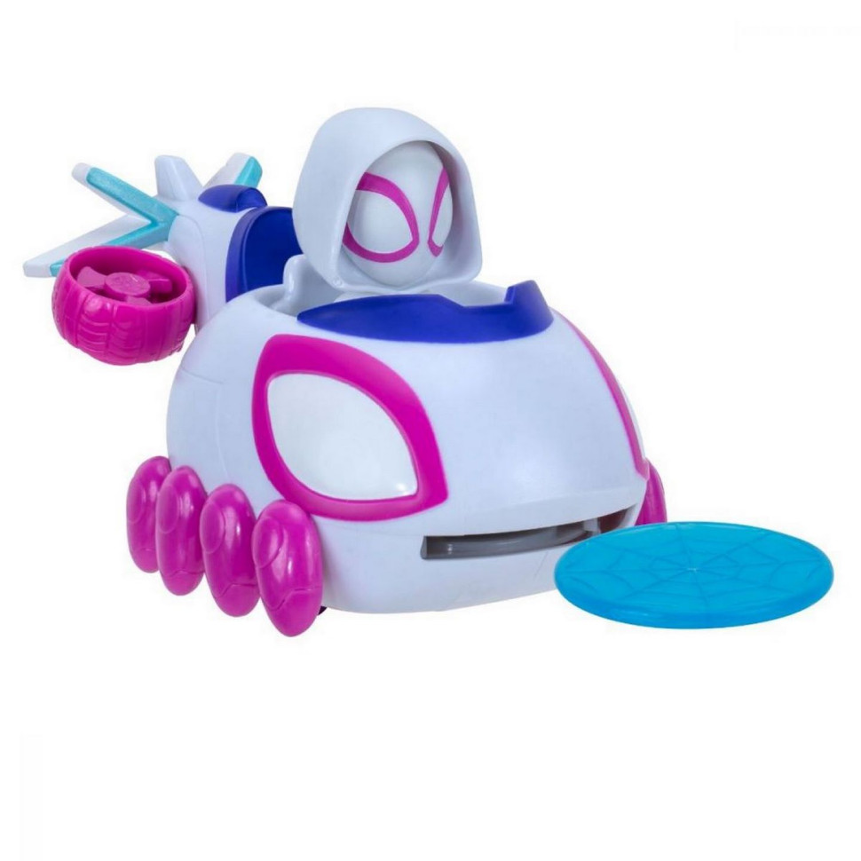 Машинка Spidey Little Vehicle Disc Dashers Ghost Spider W1 Привид-павук SNF0009