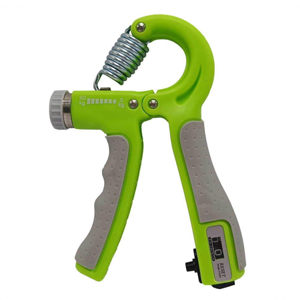 Эспандер кистевой со счетчиком Bambi MS 4122-2(Green) нагрузка 5-60 кг
