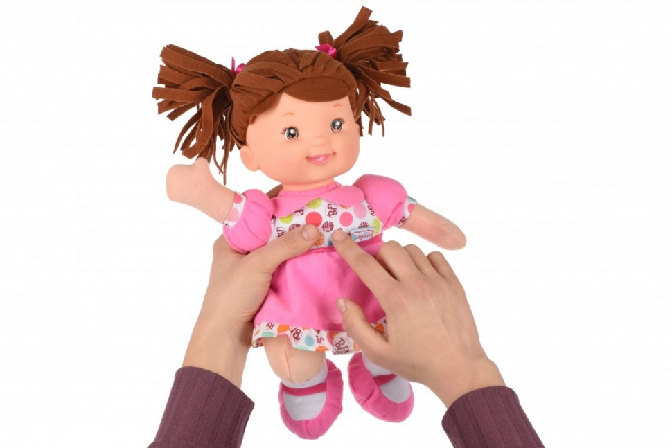 Вінілові і м'яконабивні ляльки Baby's First Little Talker брюнетка 71230-2