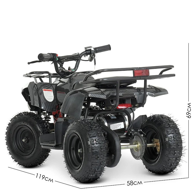 Дитячий електроквадроцикл Bambi Racer HB-EATV800AS-19(MP3) до 65 кг