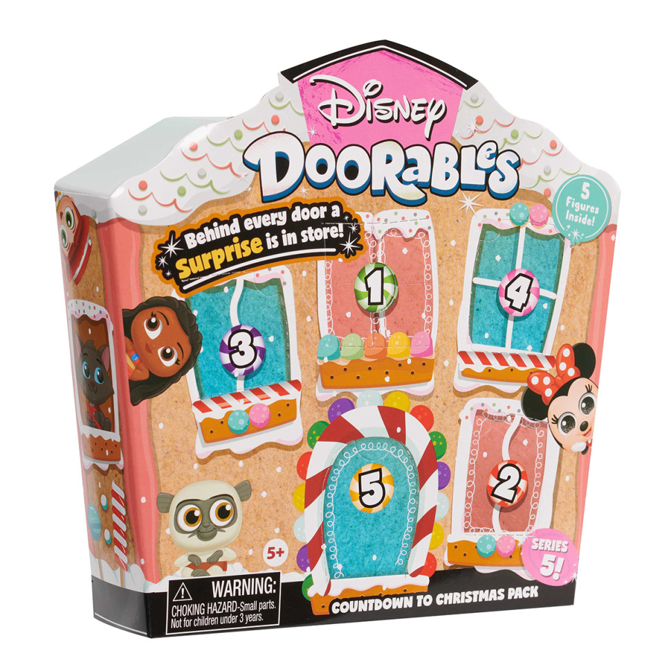 Игровой набор Большой праздничный домик Disney Doorables 44637, 5 фигурок