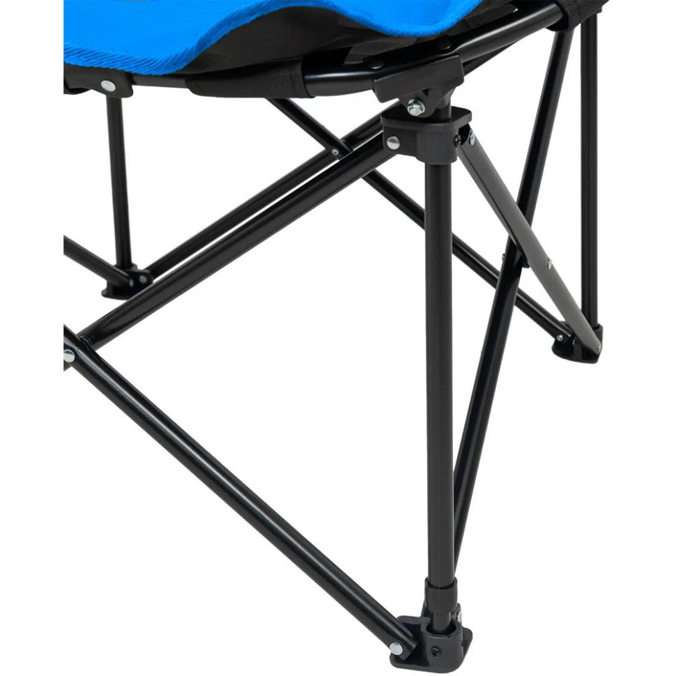 Крісло туристичне Comfort Moon KingCamp KC3816_BLACK/ROYALBLUE, до 120 кг