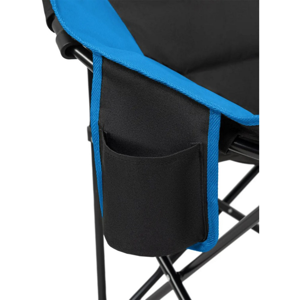 Крісло туристичне Comfort Moon KingCamp KC3816_BLACK/ROYALBLUE, до 120 кг