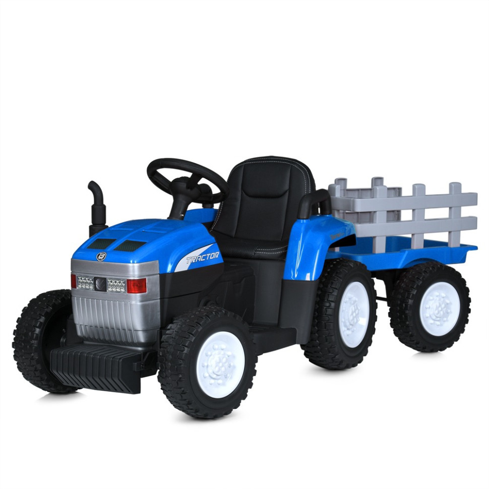 Детский электромобиль Трактор Bambi Racer M 6038EBLR-4 до 30 кг