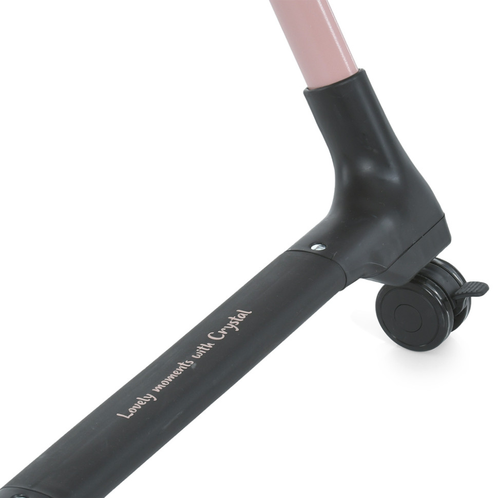 Стілець для годування EL CAMINO ME 1037-B CRYSTAL Rose Gold до 15 кг