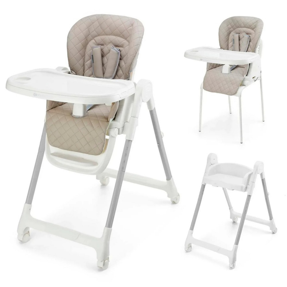 Стільчик для годування 3 в 1 Tulo Kinderkraft KHTULO00BEG0000 Beige