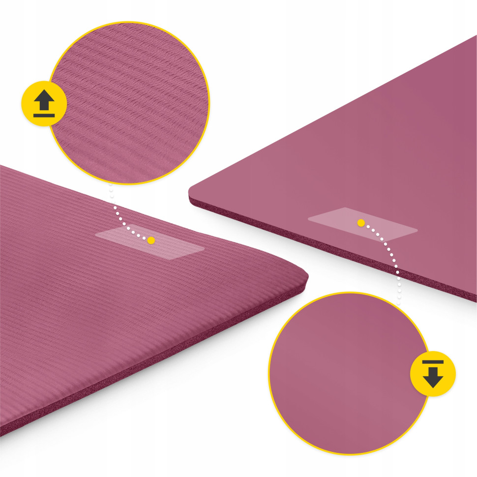Килимок спортивний для йоги та фітнесу 4FIZJO P-5905973406710, 180 x 60 x 1,5 см