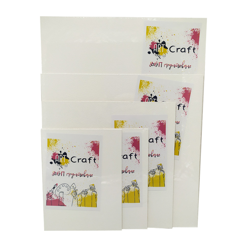 Грунтованное ДВП Art Craft 16029 акрил  25 x 25 см