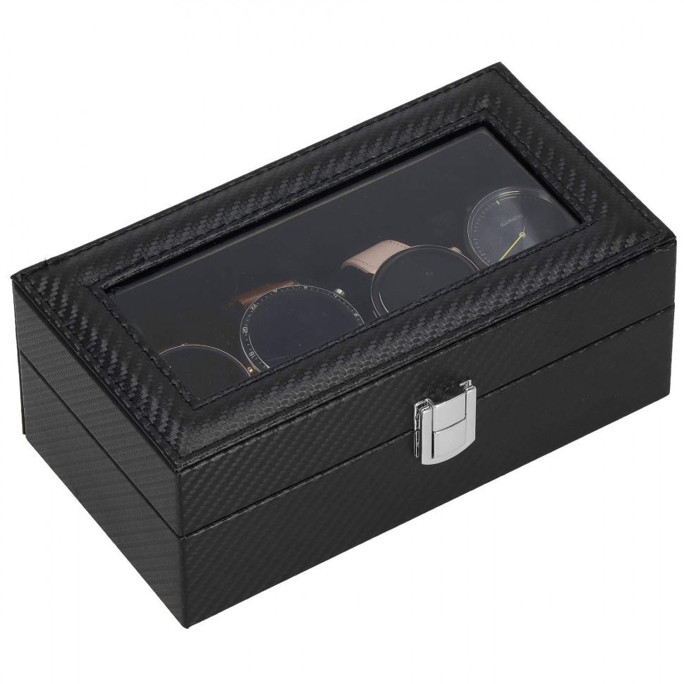 Скринька-органайзер для зберігання годинників Springos HA1051 21x11x8.5 см