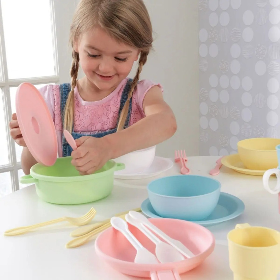 Ігровий набір посуду KidKraft 63027, 27 предметів