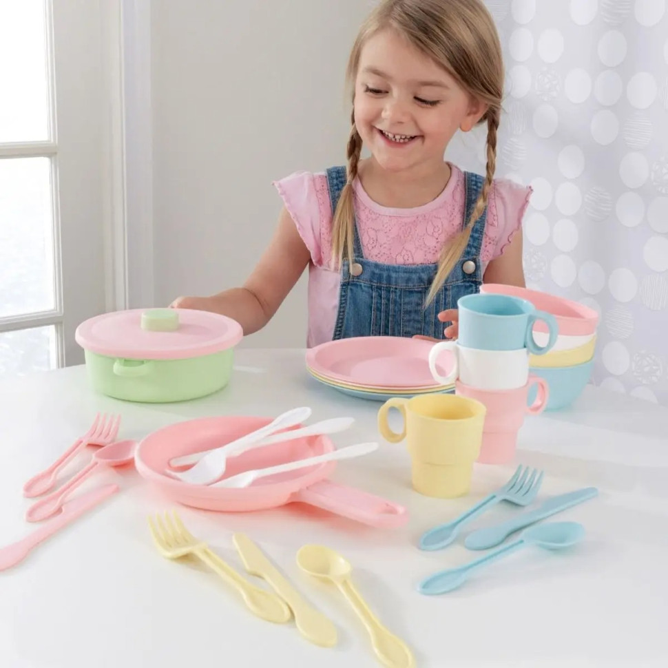 Ігровий набір посуду KidKraft 63027, 27 предметів