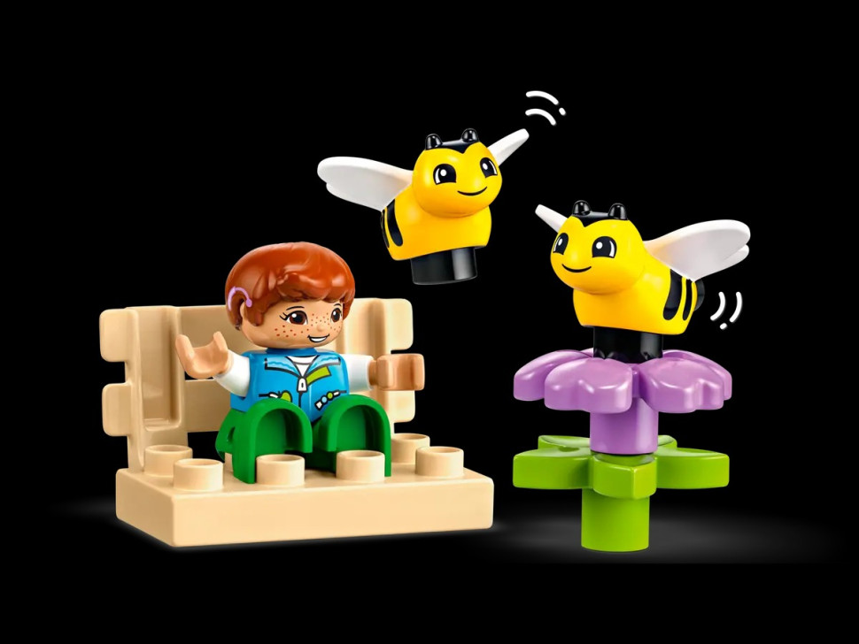 Конструктор LEGO DUPLO Town Уход за пчелами и ульями 10419, 22 детали