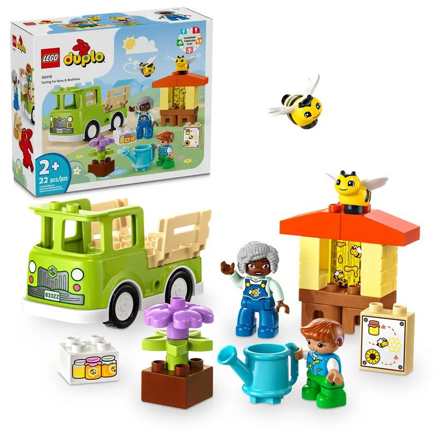 Конструктор LEGO DUPLO Town Уход за пчелами и ульями 10419, 22 детали