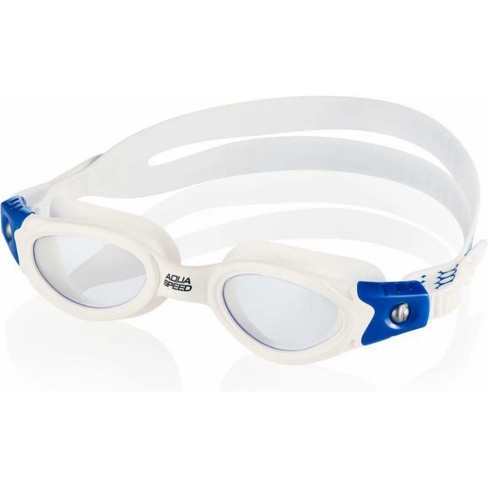 Очки для плавания PACIFIC JR BENDYZZ 8915 Aqua Speed 00000020161 белый, синий, OSFM
