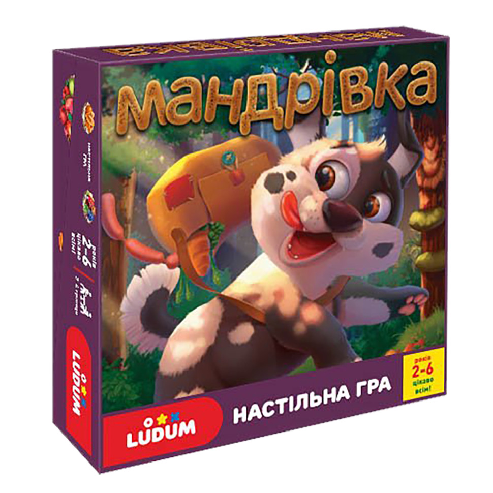 Дитяча настільна гра «Подорож» Ludum LD1049-51 українська мова