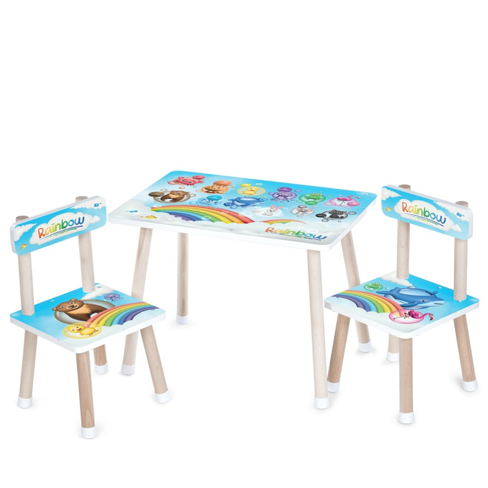 Детский Столик Bambi M 501-2 столешница 60 х 40 см, 2 стульчика
