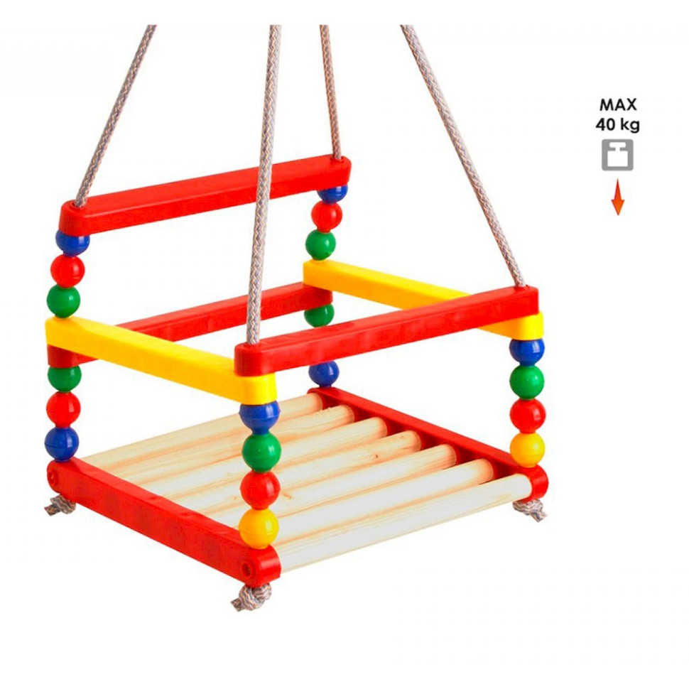 Дитяча гойдалка №1 ТехноК 0045TXK максимальне навантаження 40 кг