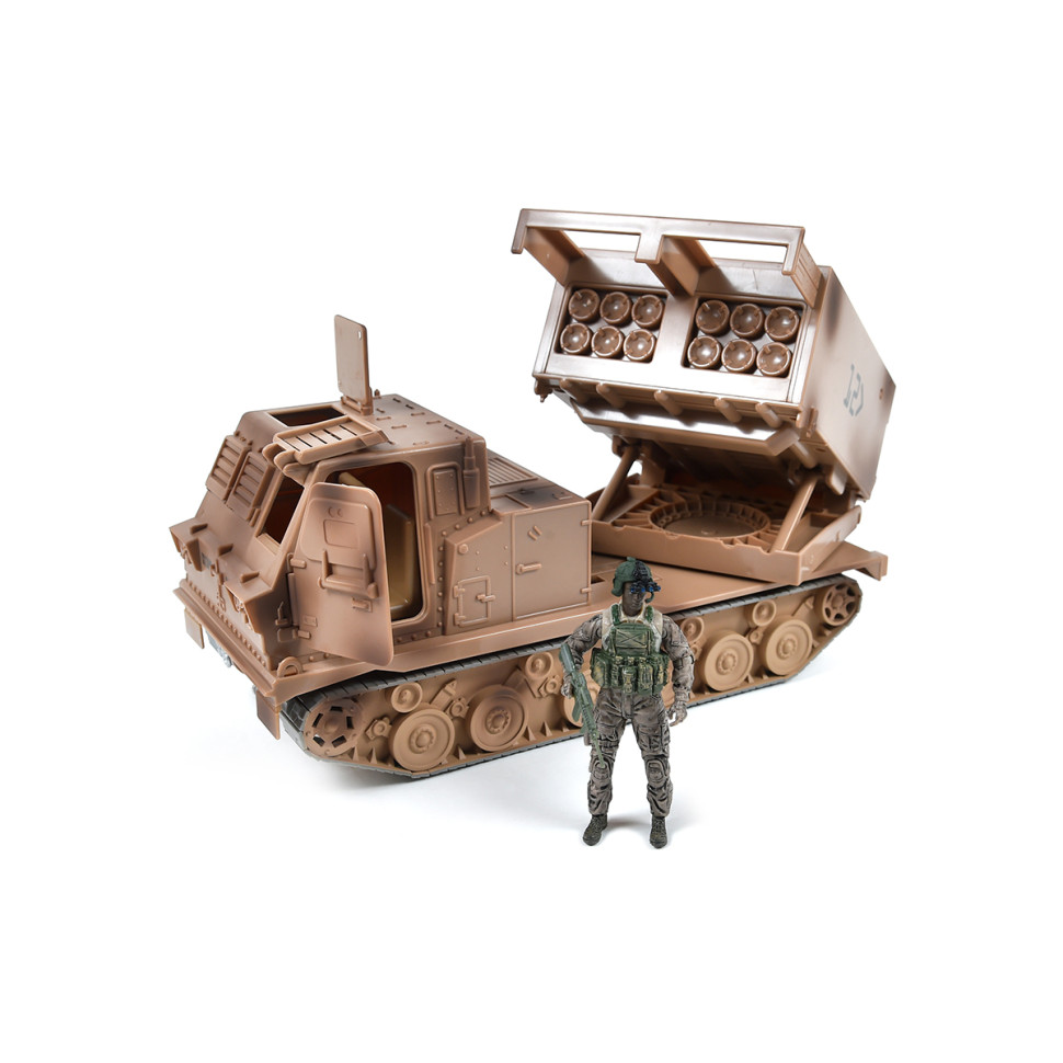 Игровой набор ПУСКОВАЯ РАКЕТНАЯ УСТАНОВКА M270A1 ELITE FORCE 101839 ПРУ, фигурка, аксессуары