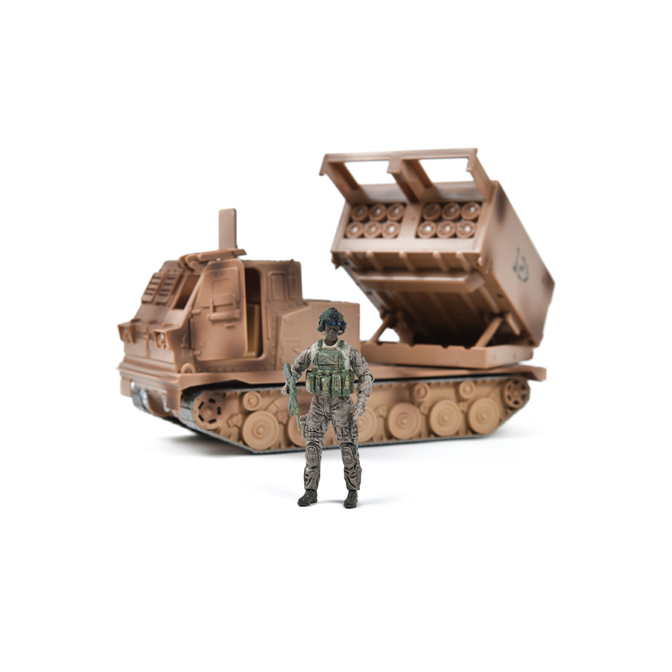 Игровой набор ПУСКОВАЯ РАКЕТНАЯ УСТАНОВКА M270A1 ELITE FORCE 101839 ПРУ, фигурка, аксессуары