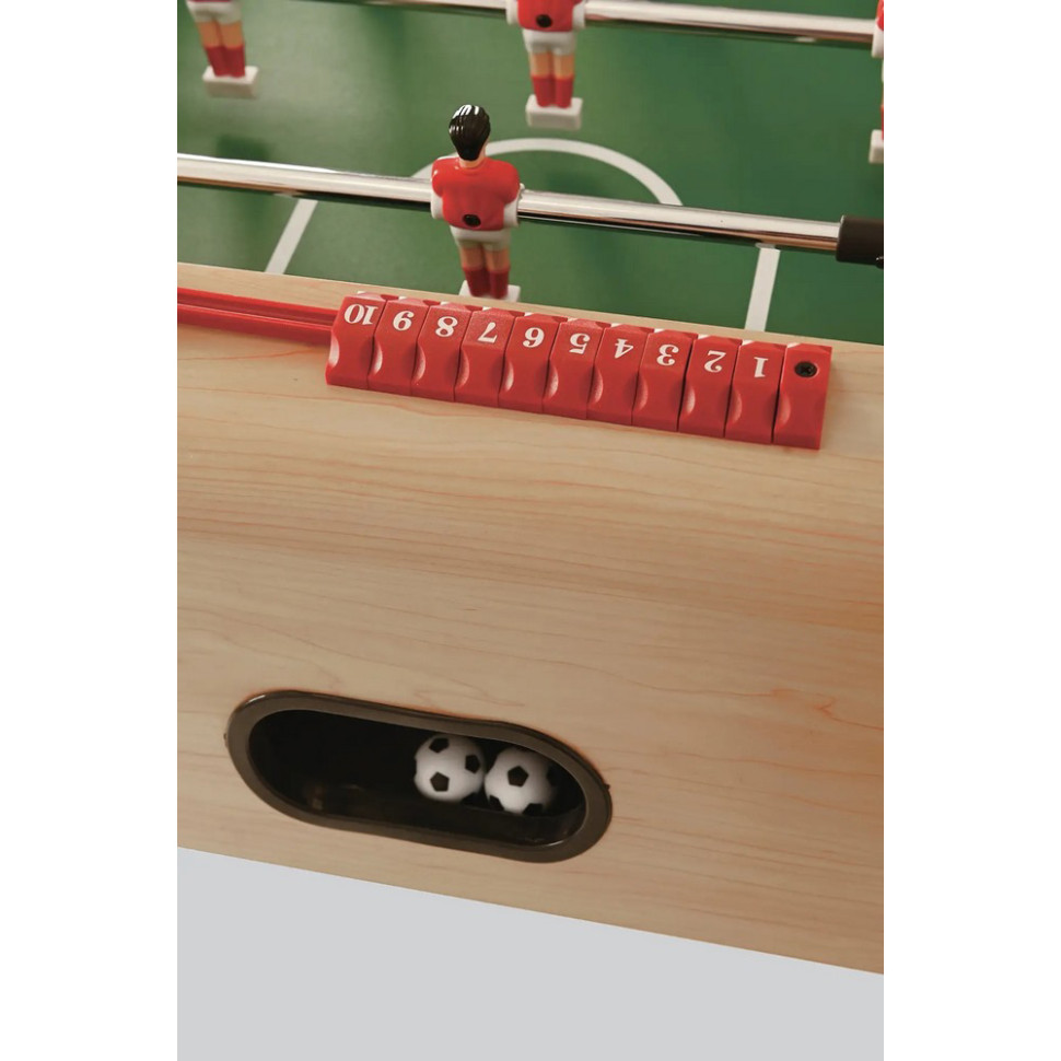Настільний футбол F-3 Foldy Maplewood (F3ACULNOFOLDY) Garlando 930441, 137 х 95 х 81 см