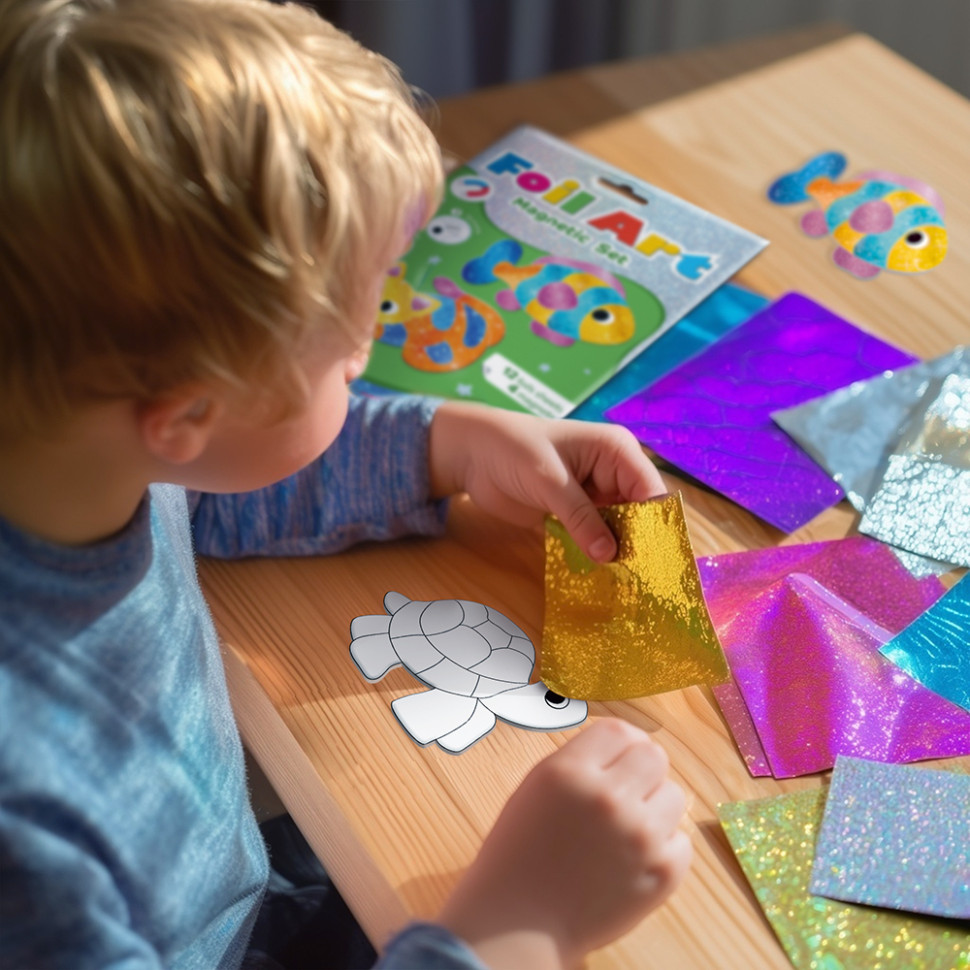 Магнитный набор для творчества с фольгой 