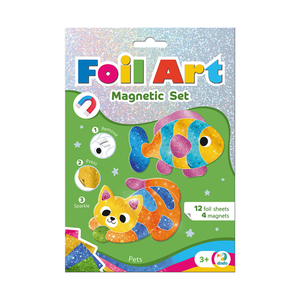 Магнитный набор для творчества с фольгой 