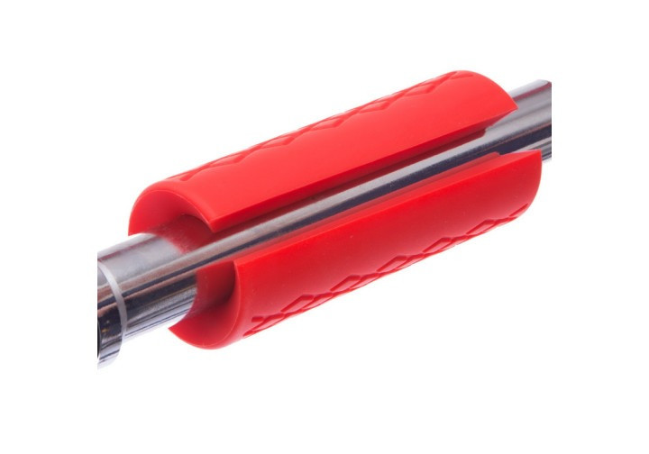 Розширювачі грифа EasyFit EF-12X2-R 12,7 х 5,5 см (2 шт) червоні