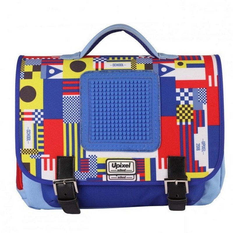 Рюкзак O-Kid Geometry Upixel WY-U18-013M, Синій