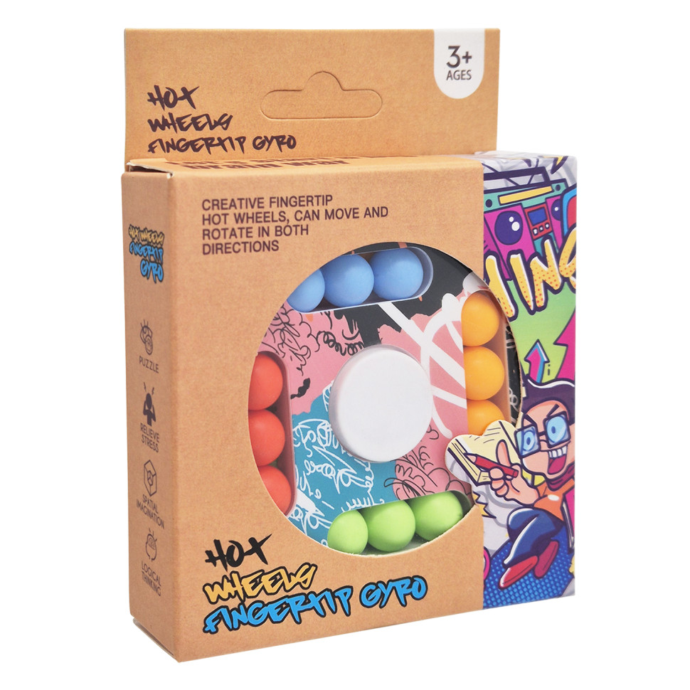 Головоломка-антистрес Fingertip Gyro Bambi АА4171 пластик, 9х1,7 см