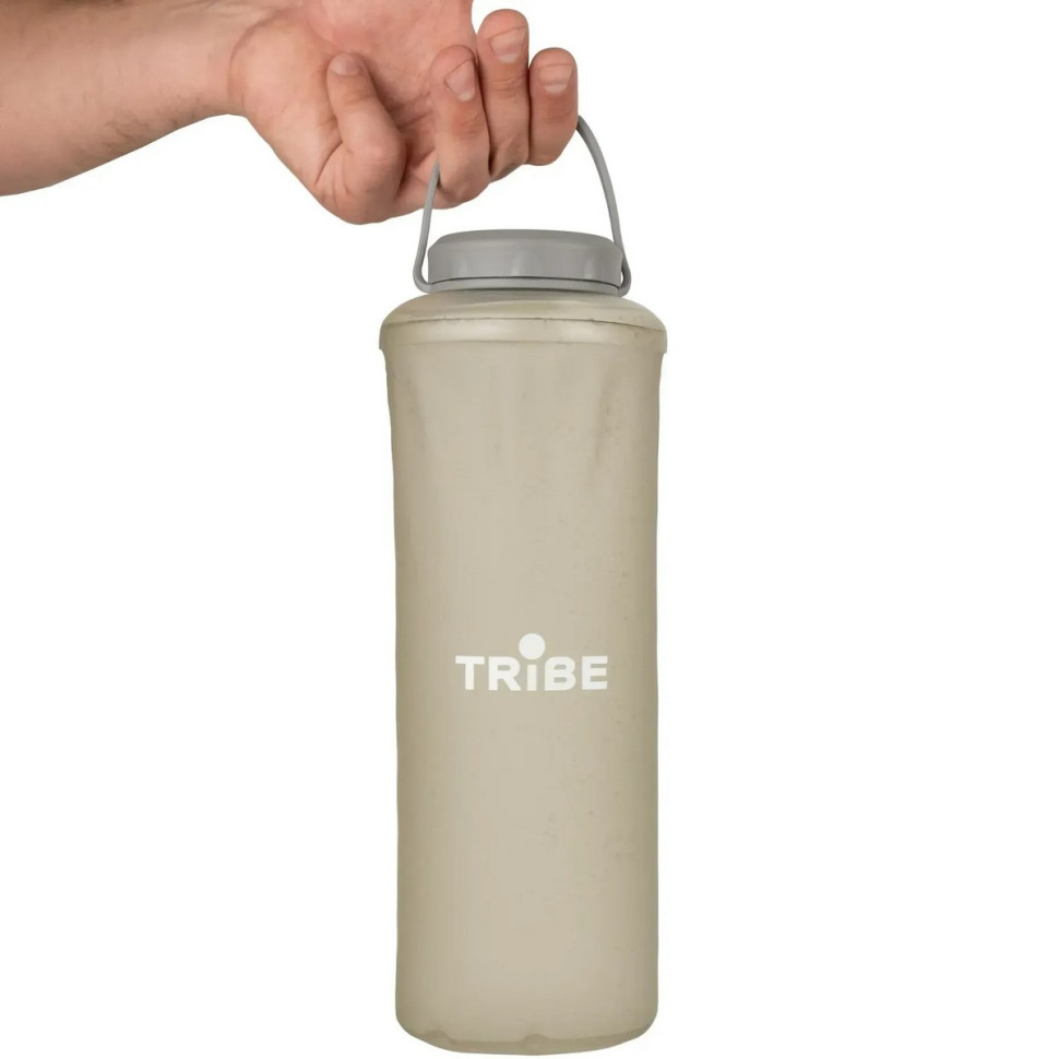 Бутылка складная Soft Bottle Tribe T-FE-0024-grey 1,5 л