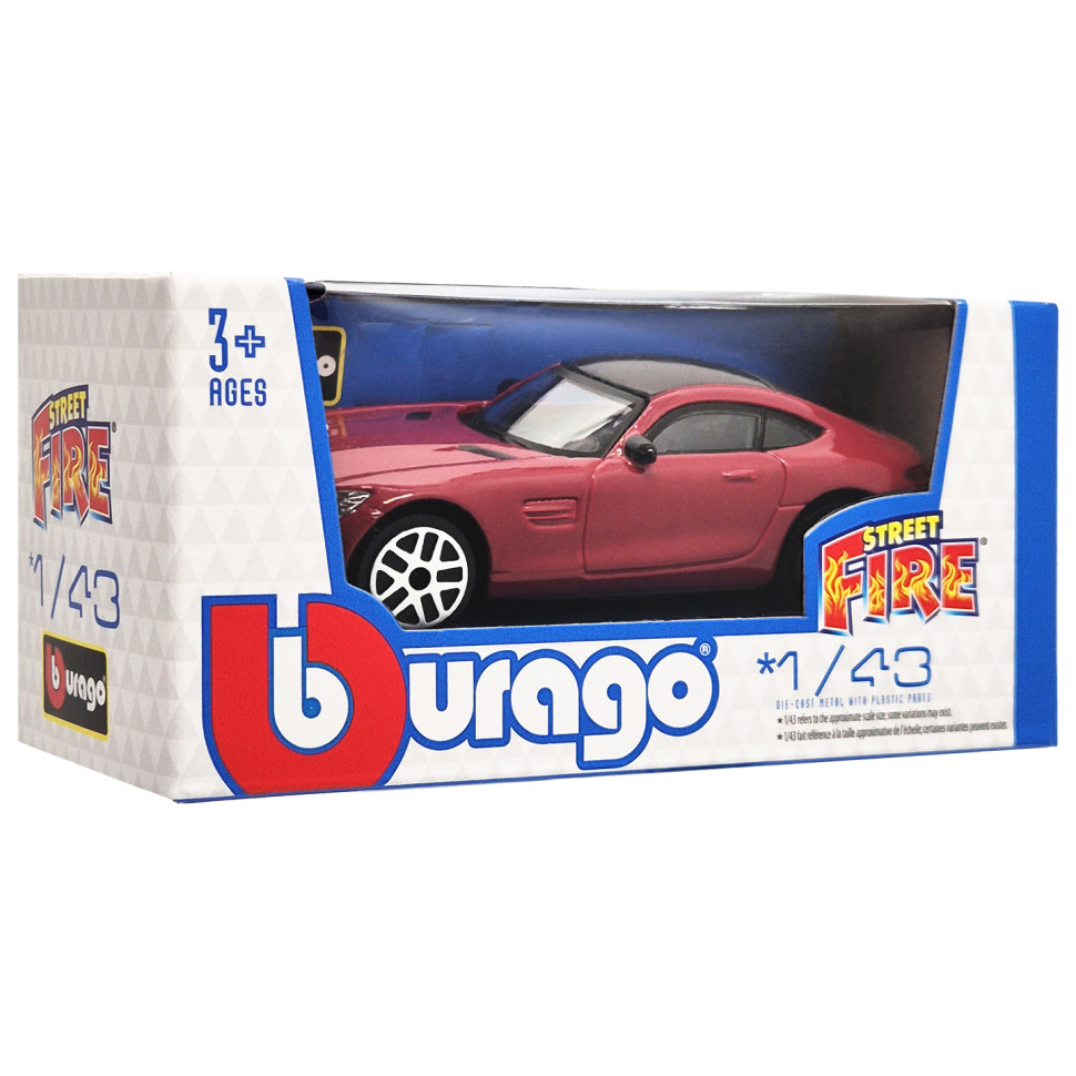 Коллекционная автомодель Mercedes-AMG GT Bburago 18-30010B-15 масштаб 1:43